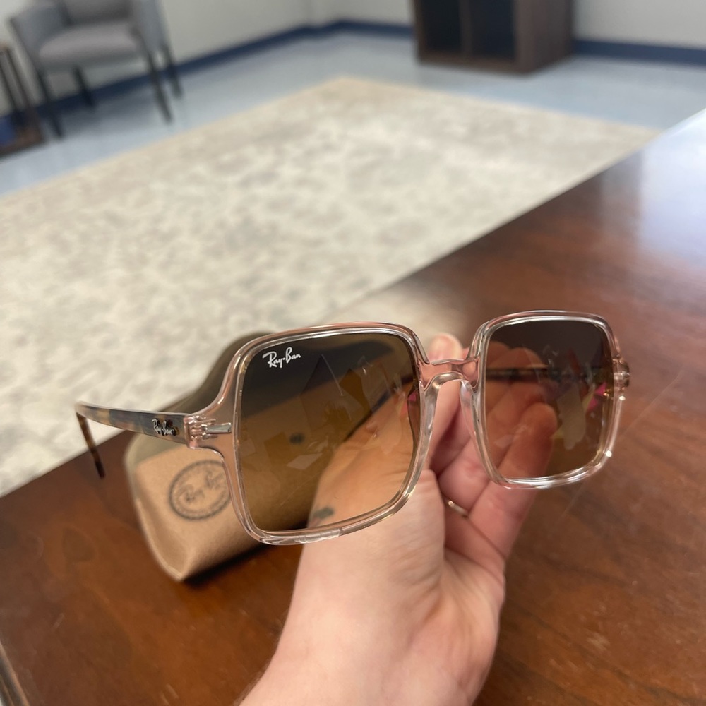 Ray-Ban Sunglasses. 1973 Square II style.